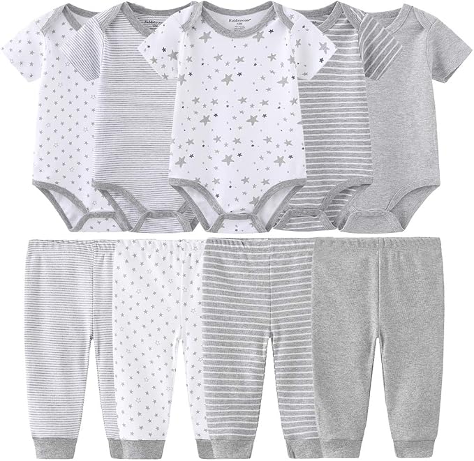 Kiddiezoom Unisex Baby Layette Essentials Giftset Clothing Set 19-Piece - Image 2