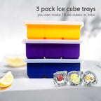 Silicone Ice Cube Trays 3 Pack - Image 4