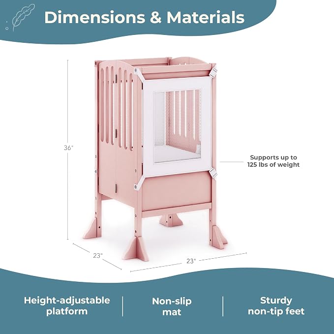 Guidecraft Contemporary Kitchen Helper Toddler Tower - Image 3