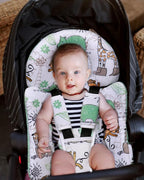 Infant Car Seat Insert, Enlarged Head Support - Image 4