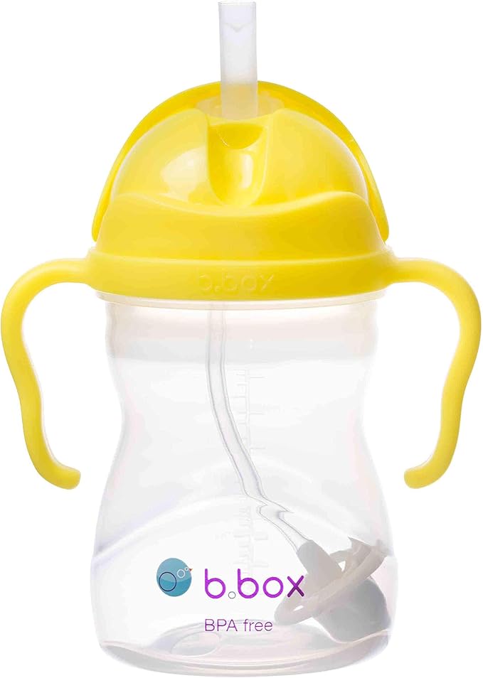b.box Sippy Cup with Weighted Straw. Drink from any Angle, Leak Proof, Spill by bbox