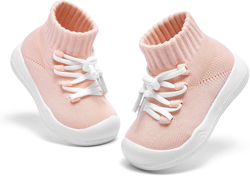 Baby Non Slip Socks Shoes Boys Girls Soft Slip On Sneakers Protection Toe - Image 6