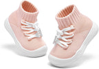 Baby Non Slip Socks Shoes Boys Girls Soft Slip On Sneakers Protection Toe - Image 6