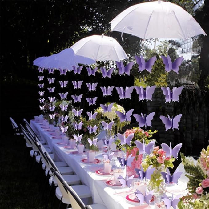 Butterfly Banner Decorative Paper Garland - Image 6