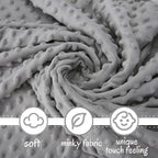 Pro Goleem Elephant Security Blanket, Soft Lovey Unisex Lovie Baby Gifts - Image 5
