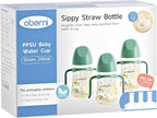 PPSU No Spill Sippy cups, Weighted Straw Toddler Water Bottle by oberni