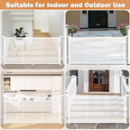 42" Extra Tall Retractable Baby Gates Dog Gate - Image 7
