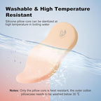 Reidio 1pc Toddler Silicone Pillow Breathable Toddler Pillow - Image 6