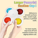 ALASOU 3PCS Pop Suction Cup Spinner Toys - Image 2