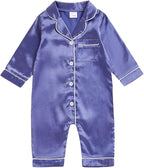 MAINESAKA Newborn Baby Girl Boy One Piece Pajama Romper Sleep Jumpsuit Silk by MAINESAKA