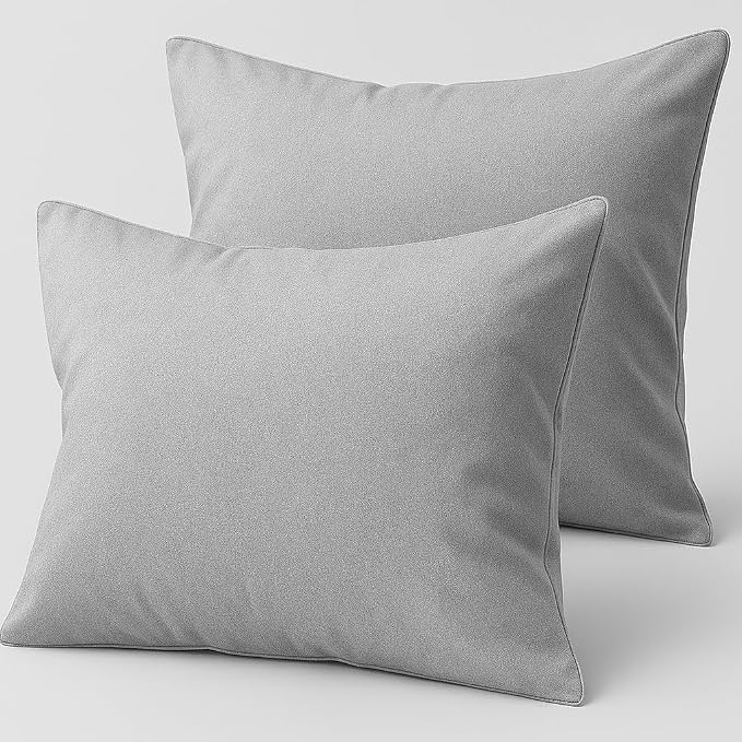 COTTON STICH 14x20 Small Pillowcase Zipper Closer Pillow case Set of 2 PC Mini - Image 8