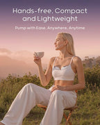 Nuliie Hands-Free Breast Pump, Wearable Breastfeeding Pump 4 Modes 9 Levels - Image 9