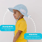 SwimZip Wide Brim Sun Hat | UPF 50+ Protection - Image 8