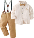 CARETOO Toddler Boy Clothes Suit Gentleman Wedding Outfits Kids Formal Dress by CARETOO