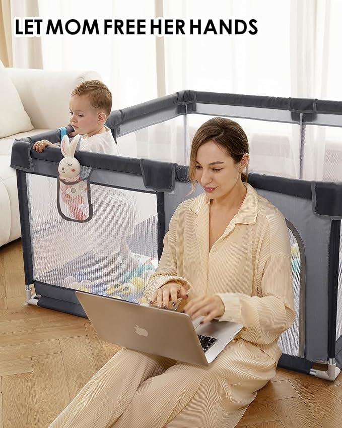 50" x 50" Extra Large Baby Playpen - Image 2