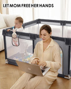 50" x 50" Extra Large Baby Playpen - Image 2