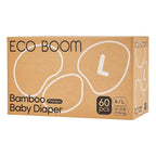 ECO BOOM Diapers, Viscose from Bamboo Diapers, Natural Soft Disposable Nappies by ECOBOOM