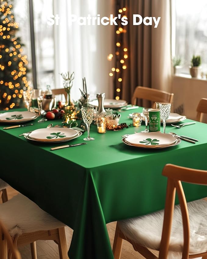 Pureegg Plastic Table Cloth Disposable 8 Pack, 54 x 108 Inch Table Cloths - Image 7
