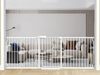 Heavy Duty Baby & Dog Safety Gate, Extra Wide 85.8-90.5 Inch, Tension Mounted by Thasamm