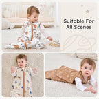 Baby Sleep Sack 6-12 months, 100% Cotton Sleeping Sack - Image 7
