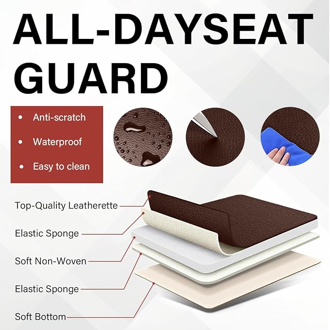 Leather Car Seat Covers Fit for LR Range Rover Evoque 2019-2025, 5 Seater - Image 5
