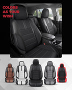 FREESOO Black Car Seat Covers Full Set - Image 8