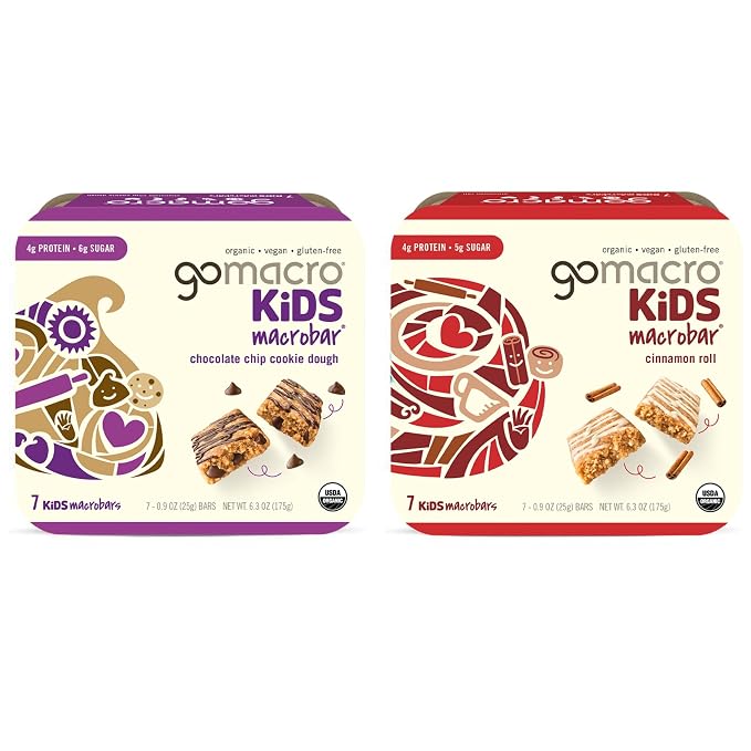 GoMacro MacroBar Organic Vegan Protein Bars by GoMacro