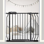 34-38.5 Inch Walk Through Baby & Dog Gate, No Drill Pressure Mounted, by Ghthes+Felle