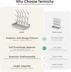 Termichy Baby Bottle Drying Rack: Large Vertical Bottle Dryer Rack Holder - Image 6
