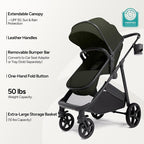Mompush Wiz 2 in 1 Baby Stroller - Image 6