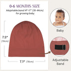 OLESILK Silk Baby Bonnet for 0-6 Months - Image 5