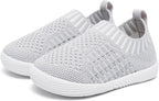 MORENDL Baby Toddler Walking Socks Non-Slip Breathable Unisex Casual Sneakers - Image 3