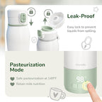 Portable Milk Warmer for Travel, Pasteurization Mode, 17 oz Capacity, 3 Min - Image 9