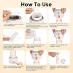 Baby Bottle Warmer, Maypott Portable 3 Minutes Fast Milk Warmer - Image 3