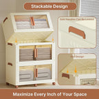 480Qt/120Gal Extra Large Stackable Storage Bins - Image 5
