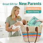 Baby Bottle Brush Set, 6-in-1 Travel Bottle Cleaning Kit - Image 7