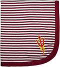 Creative Knitwear Arizona State Pitchfork Striped Baby and Toddler Blanket by CollegeBaby