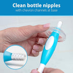 Dr. Brown's Reusable Sponge Baby Bottle Cleaning Brush - Image 4
