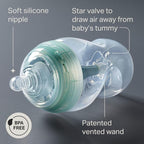 Tommee Tippee Advanced Anti-Colic 10 Piece Bottle and Pacifier Set, 5 and 9 oz - Image 4