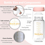 Breast Milk Storage Bottles 240ml 8oz BPA-Free Leak-Proof Baby Bottle - Image 2