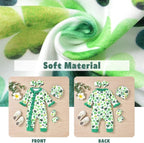 Aalizzwell Baby Girls Romper Outfit Fall Winter Clothes - Image 3
