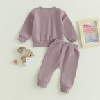 Tiaham Baby Boy Clothes Girl Outfits Fashion Sweatshirt Sweat Pant Kids Toddler - Image 3