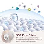 Momcozy 999 Silver Nursing Cups Original Perforated Breathable Design, - Image 2