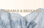 FEXIA 3 Pack Dusty Blue Table Runner 35x120 Inches - Image 3