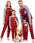 Schbbbta Family Matching Pajamas Holiday Sleepwear Long Sleeve Pjs Sets by SchbbbtaTouchYourLife