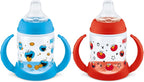 NUK Learner Cup, Sesame Street, Elmo and Cookie Monster – Soft Spout, Easy-Grip by NUK