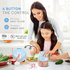 EASYSPEED Electric Garlic Chopper 1Cup, Mini USB Charging Wireless Food - Image 4