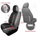FREESOO Car Seat Covers Full Set, Leather Seat Covers - Image 2