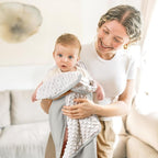 lulumoon Baby Blanket for Newborn Receiving: Minky Dot & Muslin Lightweight - Image 6