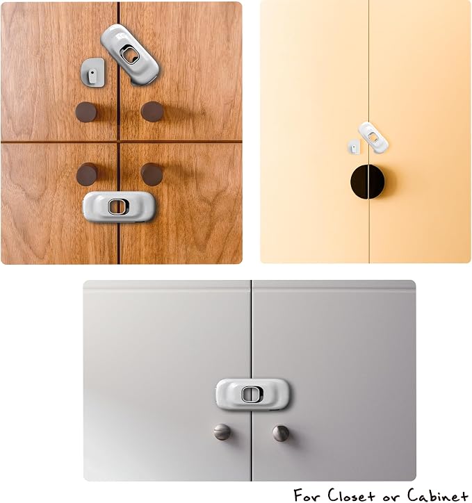 6 of Safety Latch Lock Easy Attachable Install Adhesive - Image 3